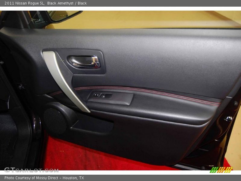 Black Amethyst / Black 2011 Nissan Rogue SL