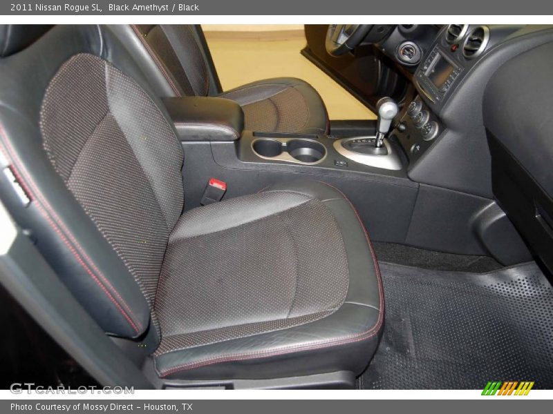 Black Amethyst / Black 2011 Nissan Rogue SL