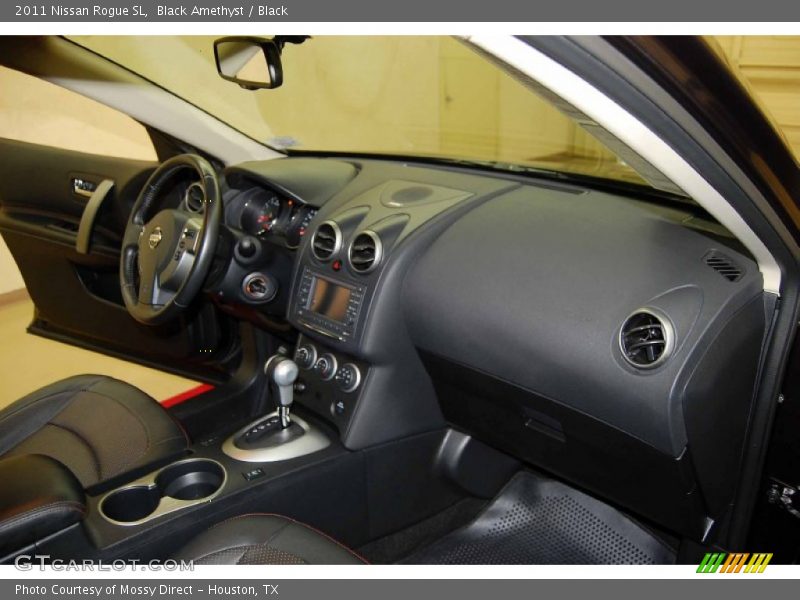 Black Amethyst / Black 2011 Nissan Rogue SL