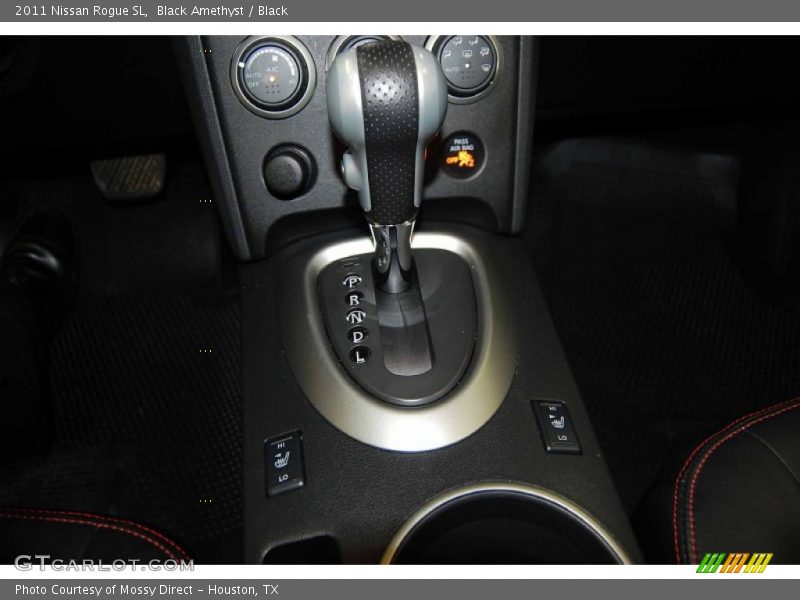 Black Amethyst / Black 2011 Nissan Rogue SL