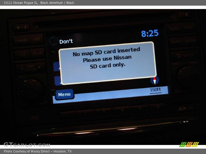 Black Amethyst / Black 2011 Nissan Rogue SL