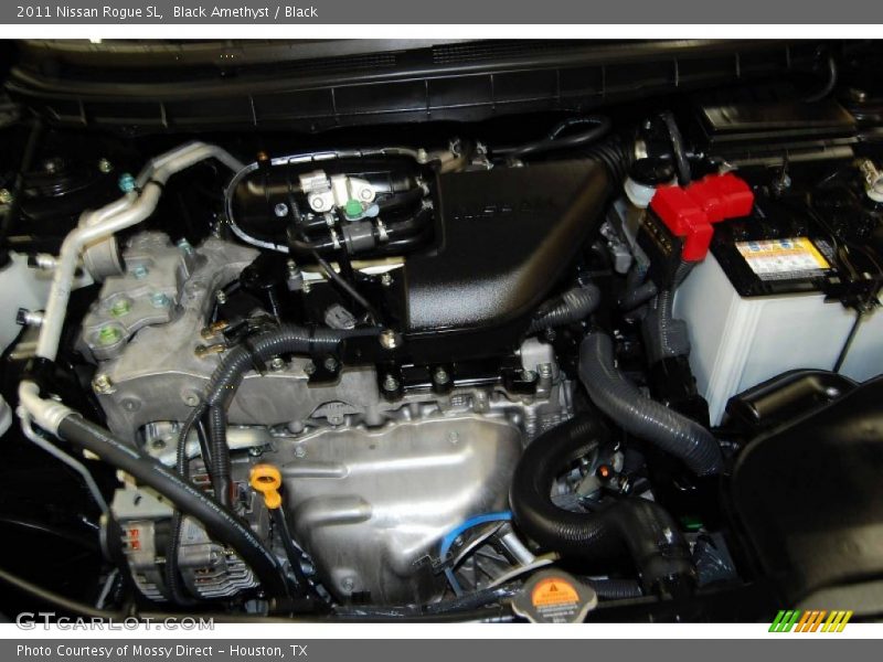 Black Amethyst / Black 2011 Nissan Rogue SL