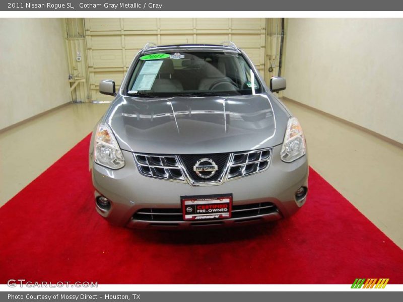 Gotham Gray Metallic / Gray 2011 Nissan Rogue SL