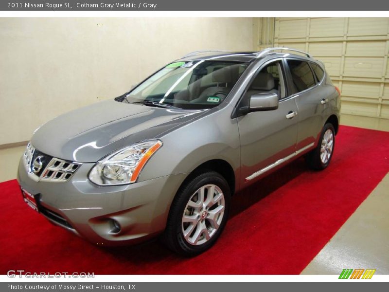 Gotham Gray Metallic / Gray 2011 Nissan Rogue SL