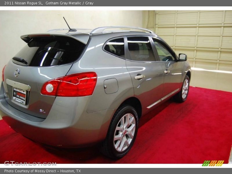 Gotham Gray Metallic / Gray 2011 Nissan Rogue SL