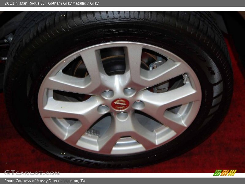 Gotham Gray Metallic / Gray 2011 Nissan Rogue SL