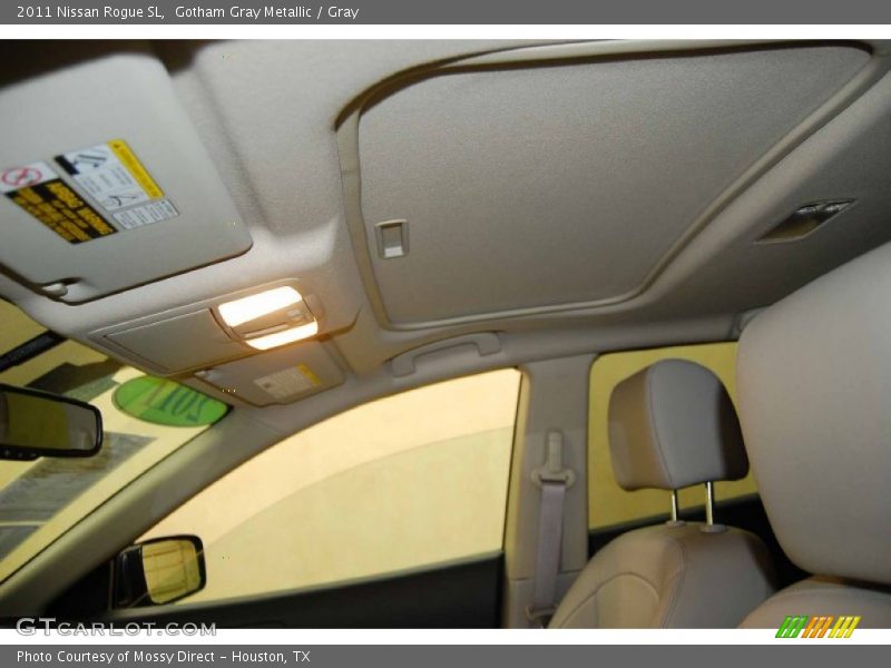 Gotham Gray Metallic / Gray 2011 Nissan Rogue SL