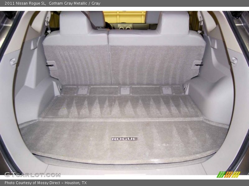 Gotham Gray Metallic / Gray 2011 Nissan Rogue SL