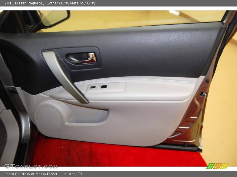 Gotham Gray Metallic / Gray 2011 Nissan Rogue SL
