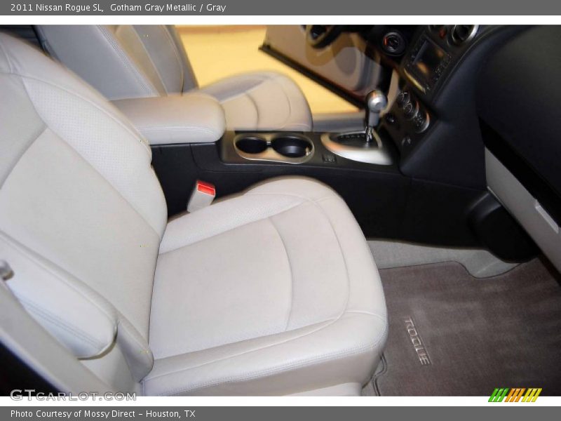 Gotham Gray Metallic / Gray 2011 Nissan Rogue SL