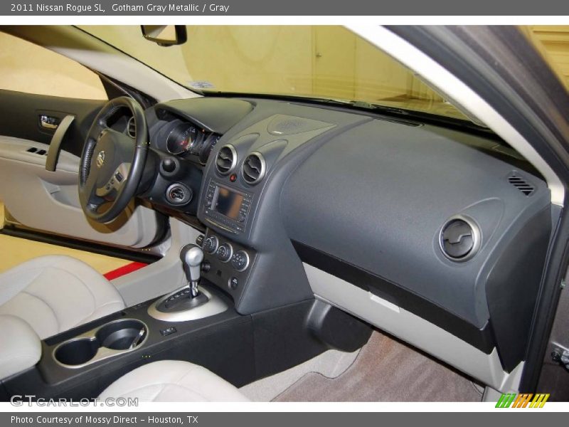 Gotham Gray Metallic / Gray 2011 Nissan Rogue SL