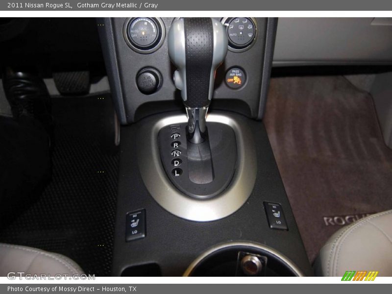 Gotham Gray Metallic / Gray 2011 Nissan Rogue SL