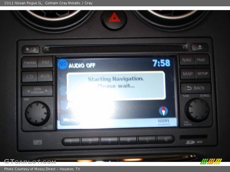 Gotham Gray Metallic / Gray 2011 Nissan Rogue SL