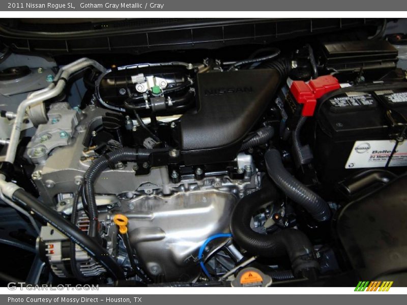 Gotham Gray Metallic / Gray 2011 Nissan Rogue SL