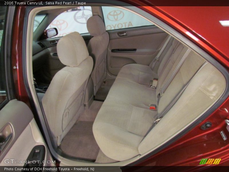 Salsa Red Pearl / Taupe 2006 Toyota Camry LE