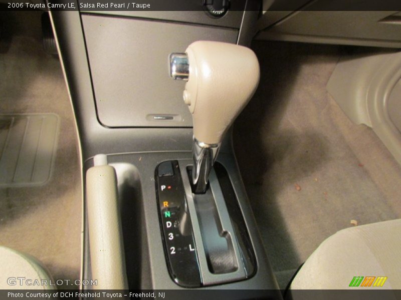 Salsa Red Pearl / Taupe 2006 Toyota Camry LE