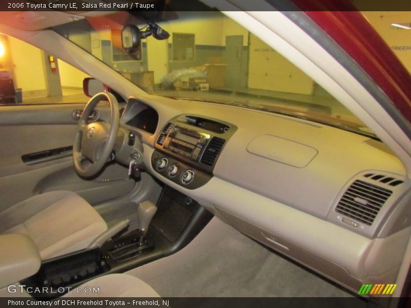Salsa Red Pearl / Taupe 2006 Toyota Camry LE