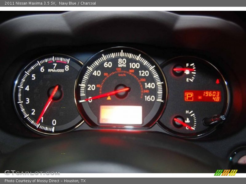 Navy Blue / Charcoal 2011 Nissan Maxima 3.5 SV
