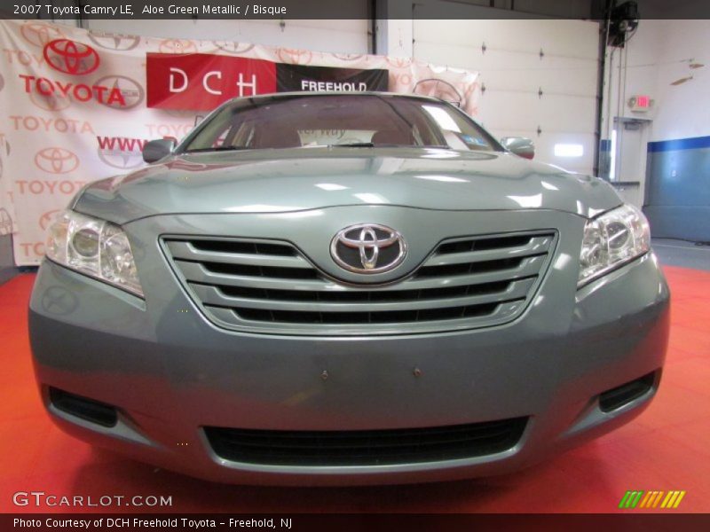 Aloe Green Metallic / Bisque 2007 Toyota Camry LE