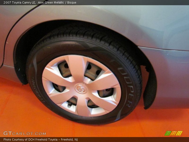 Aloe Green Metallic / Bisque 2007 Toyota Camry LE