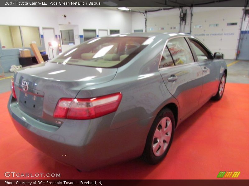 Aloe Green Metallic / Bisque 2007 Toyota Camry LE