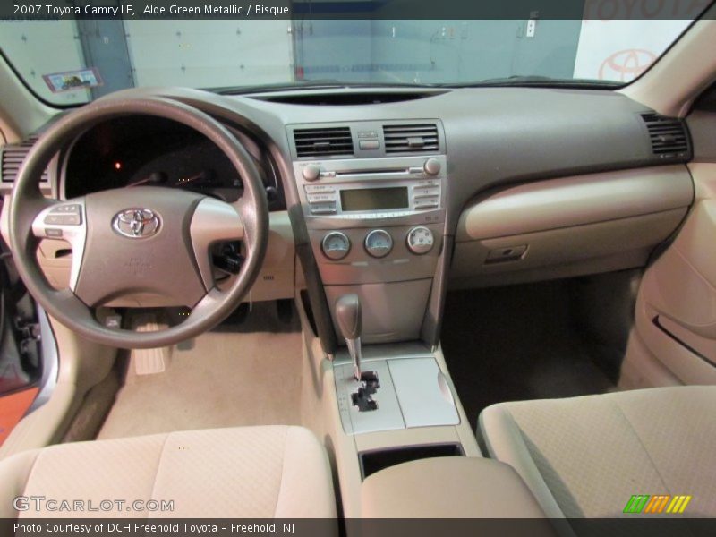 Aloe Green Metallic / Bisque 2007 Toyota Camry LE