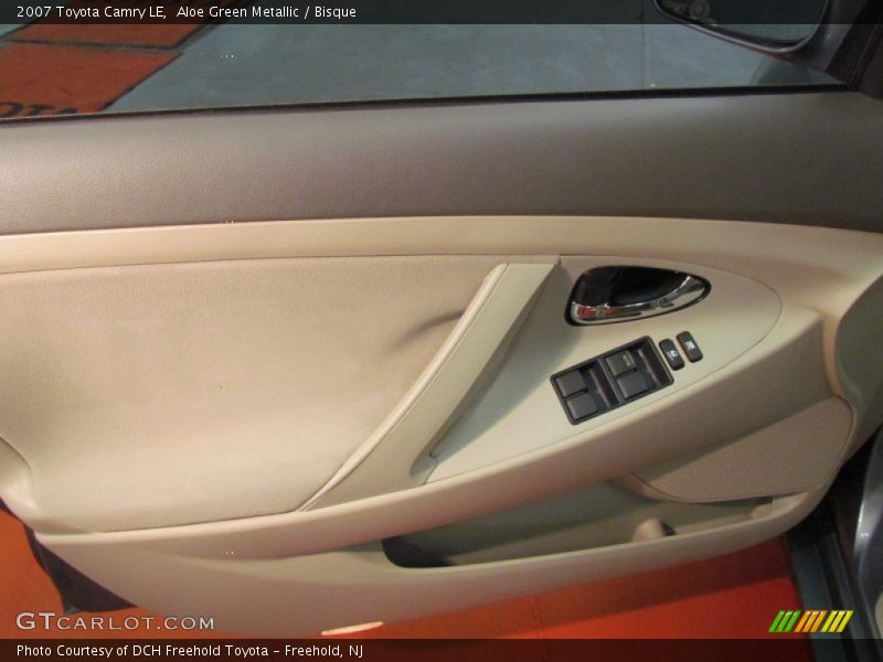Aloe Green Metallic / Bisque 2007 Toyota Camry LE