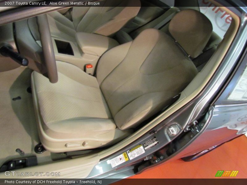Aloe Green Metallic / Bisque 2007 Toyota Camry LE