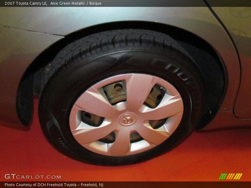 Aloe Green Metallic / Bisque 2007 Toyota Camry LE