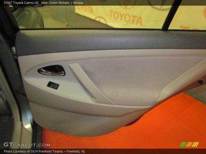 Aloe Green Metallic / Bisque 2007 Toyota Camry LE