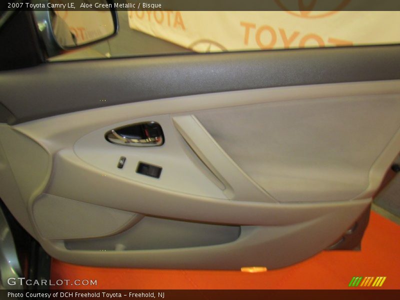 Aloe Green Metallic / Bisque 2007 Toyota Camry LE