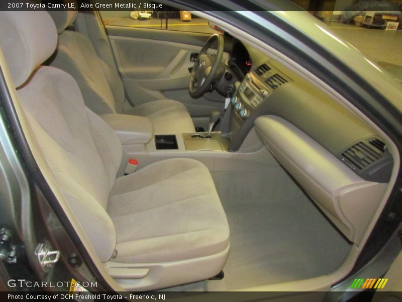 Aloe Green Metallic / Bisque 2007 Toyota Camry LE