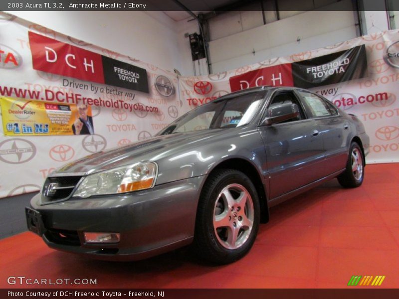 Anthracite Metallic / Ebony 2003 Acura TL 3.2