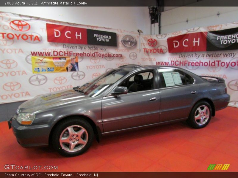 Anthracite Metallic / Ebony 2003 Acura TL 3.2