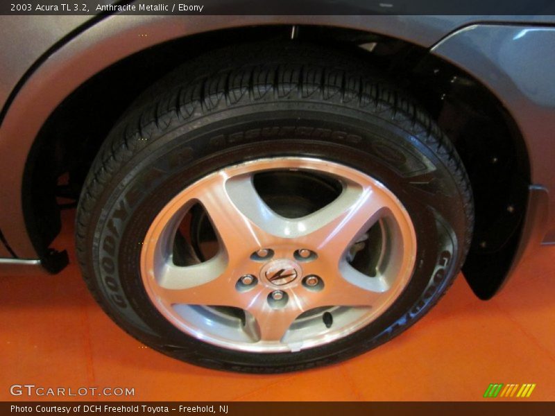 Anthracite Metallic / Ebony 2003 Acura TL 3.2