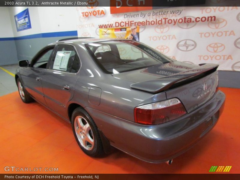 Anthracite Metallic / Ebony 2003 Acura TL 3.2