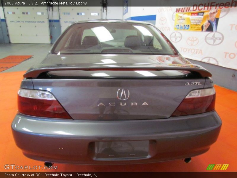 Anthracite Metallic / Ebony 2003 Acura TL 3.2