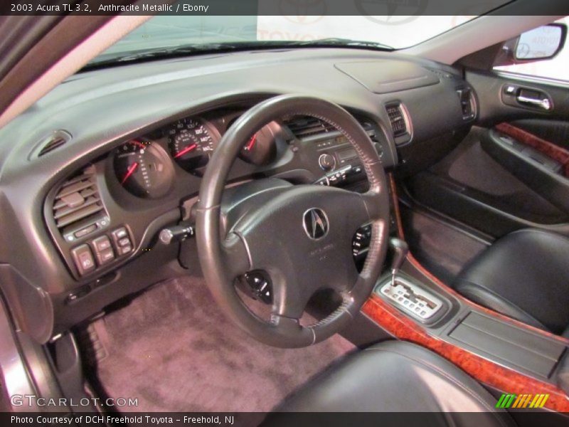 Anthracite Metallic / Ebony 2003 Acura TL 3.2