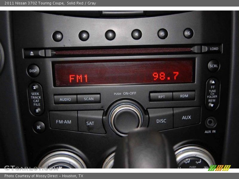 Solid Red / Gray 2011 Nissan 370Z Touring Coupe