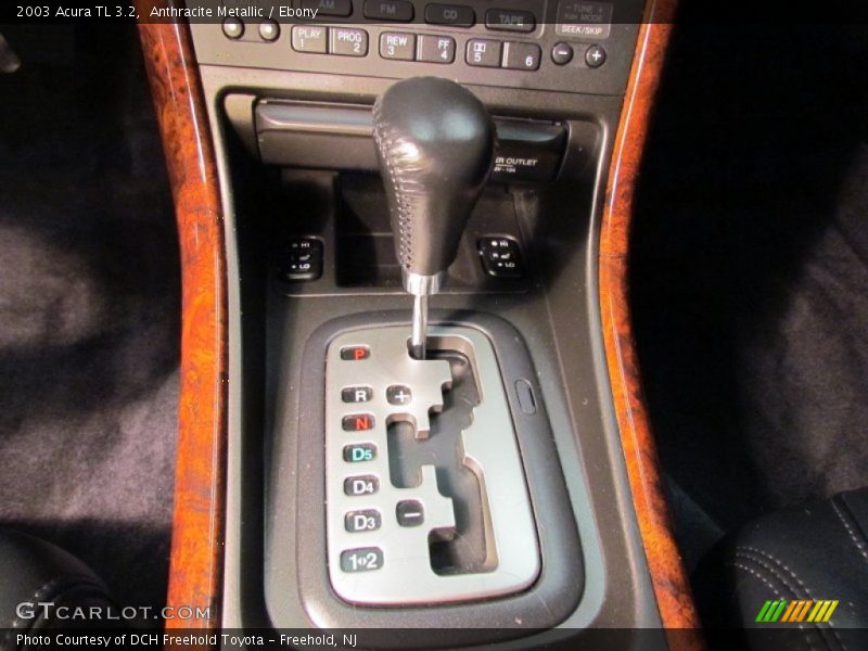 Anthracite Metallic / Ebony 2003 Acura TL 3.2