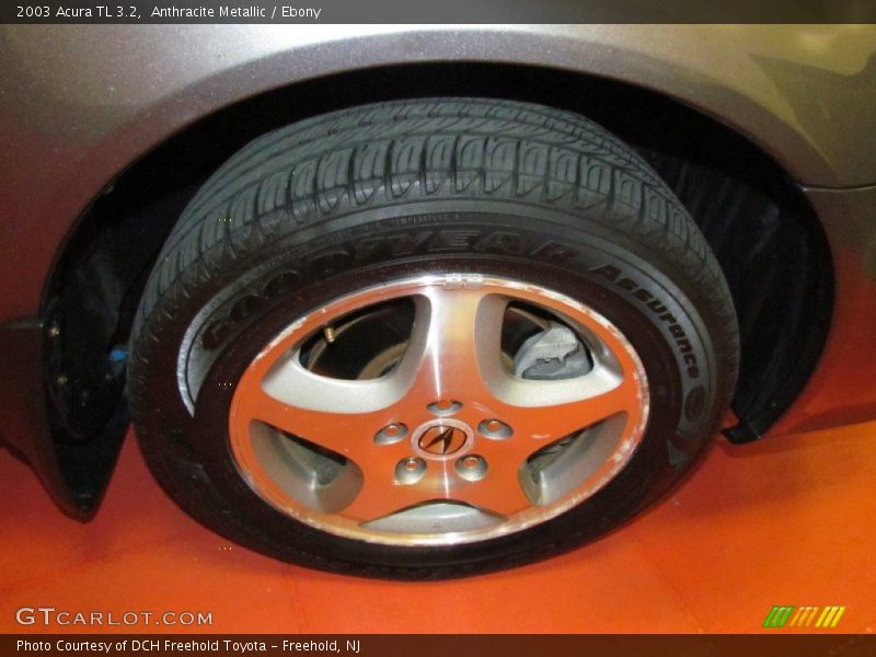 Anthracite Metallic / Ebony 2003 Acura TL 3.2