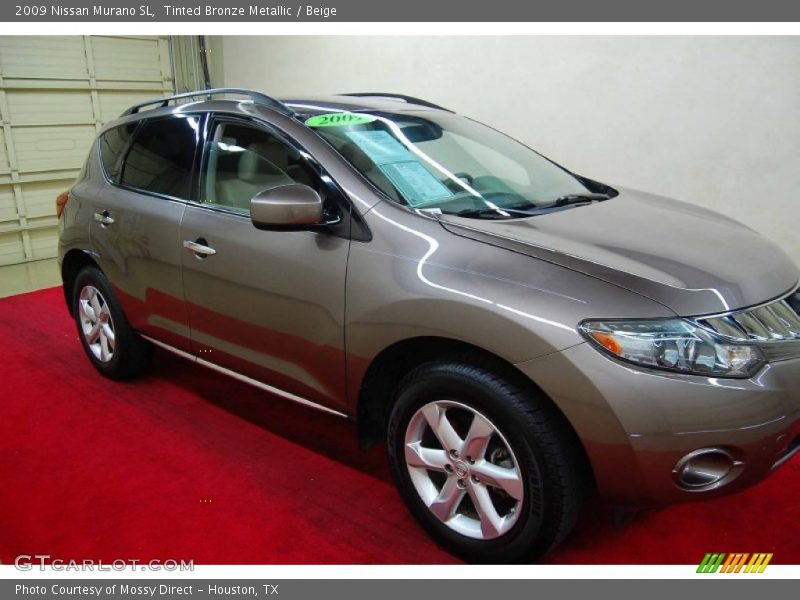 Tinted Bronze Metallic / Beige 2009 Nissan Murano SL
