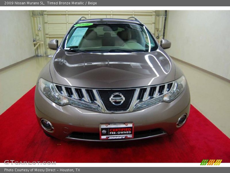 Tinted Bronze Metallic / Beige 2009 Nissan Murano SL