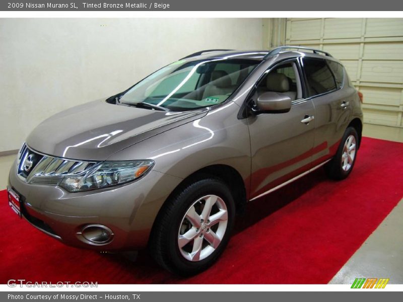 Tinted Bronze Metallic / Beige 2009 Nissan Murano SL