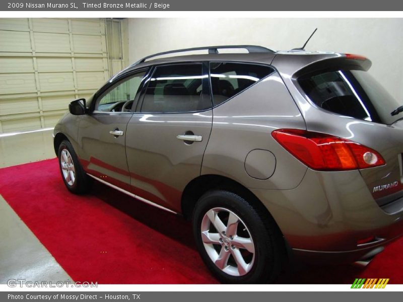 Tinted Bronze Metallic / Beige 2009 Nissan Murano SL