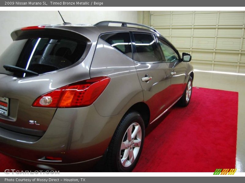 Tinted Bronze Metallic / Beige 2009 Nissan Murano SL