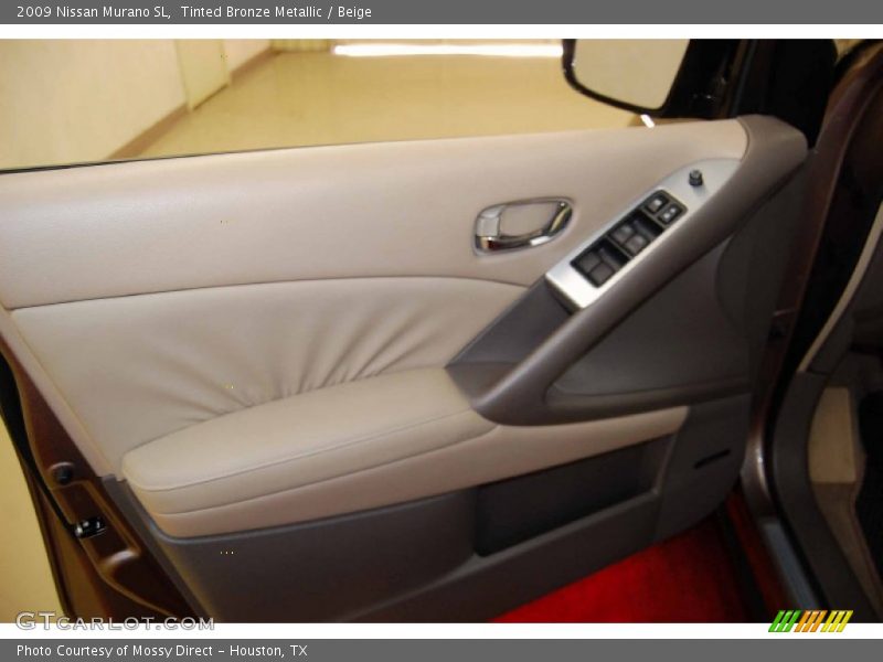 Tinted Bronze Metallic / Beige 2009 Nissan Murano SL