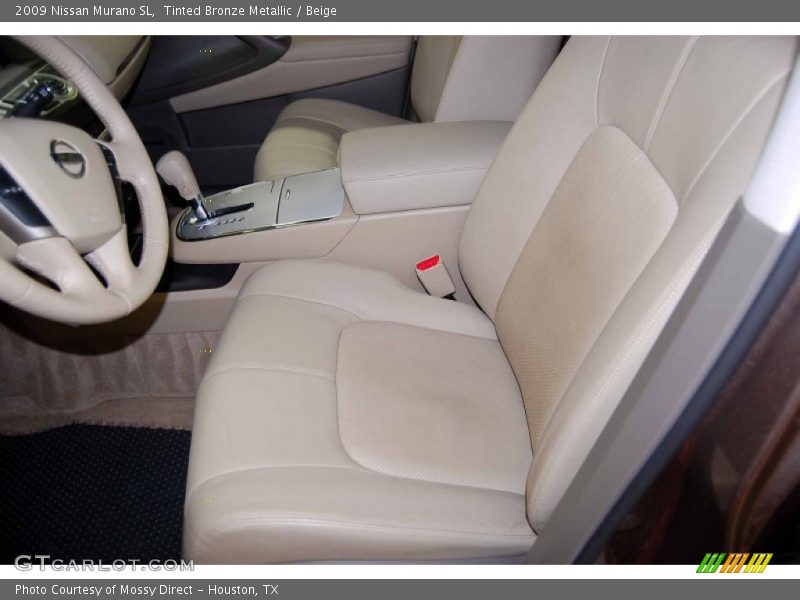 Tinted Bronze Metallic / Beige 2009 Nissan Murano SL