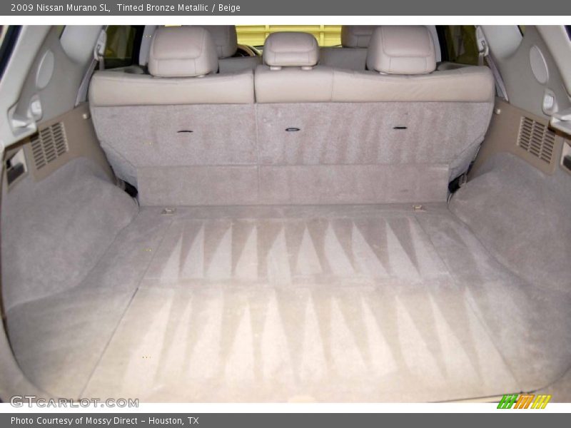 Tinted Bronze Metallic / Beige 2009 Nissan Murano SL