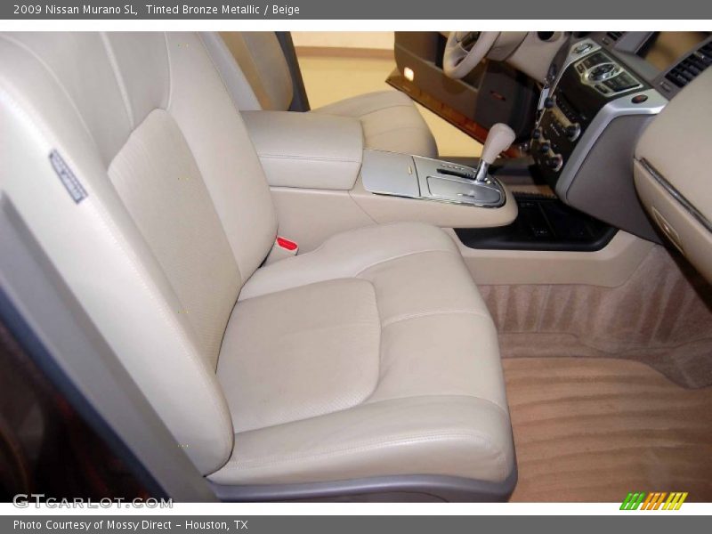 Tinted Bronze Metallic / Beige 2009 Nissan Murano SL